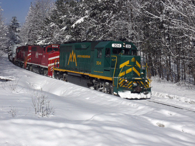 Photo of Green Mountain Railroad #263 in Mt. Holly, VT (4)