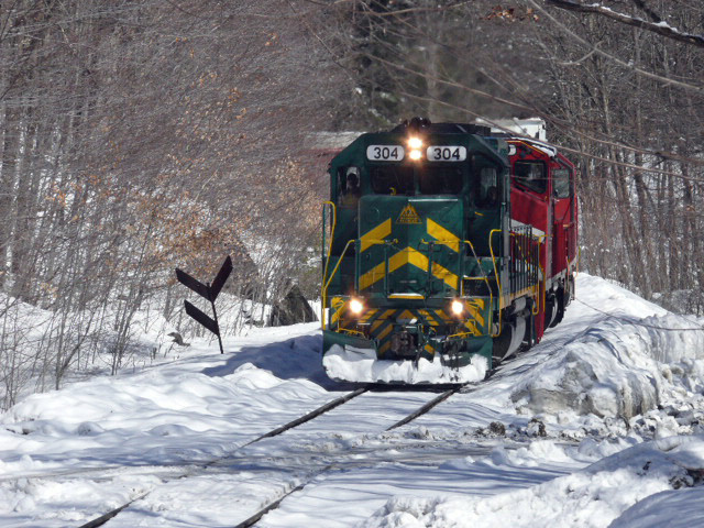 Photo of Green Mountain Railroad #263 in Cavendish, VT