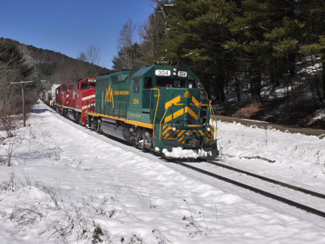 Photo of Green Mountain Railroad #263 in Rockingham, VT