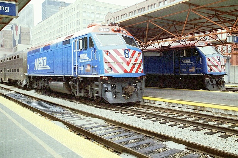 Photo of METRA at La Salle St. Station