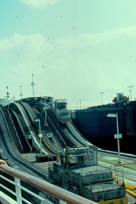 Photo of Panama Canal Locks Railway