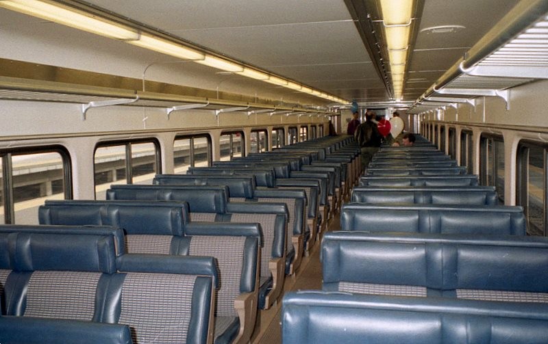 Photo of MARC Coach, Interior View