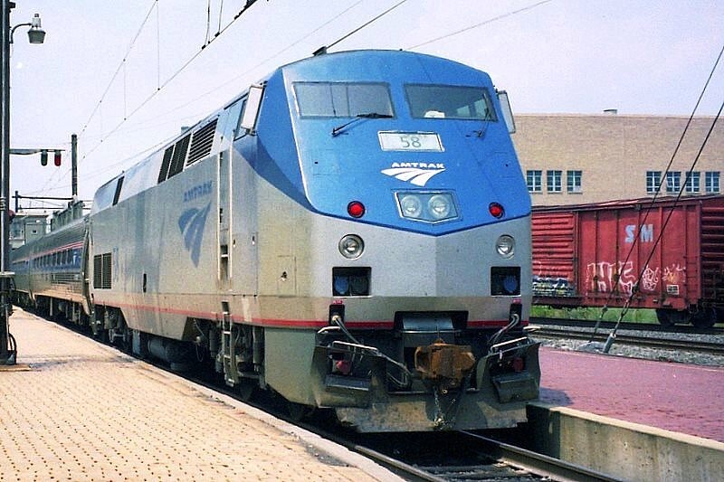Photo of Amtrak #58