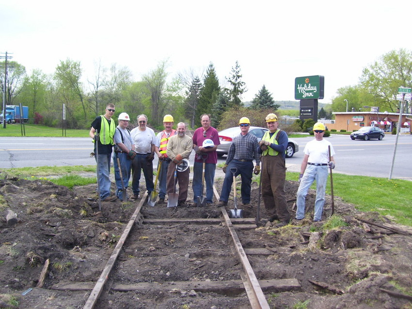 Photo of Tamping Crew at the End of the Day