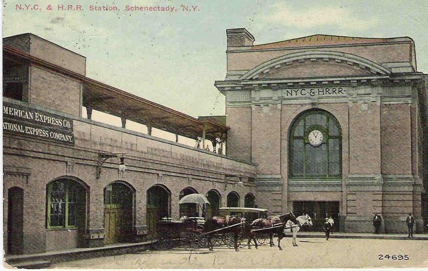 Photo of Schenectady, NY NYC&HR RR Station