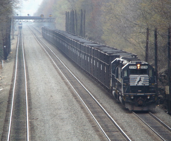 Photo of Westbound Coke Train