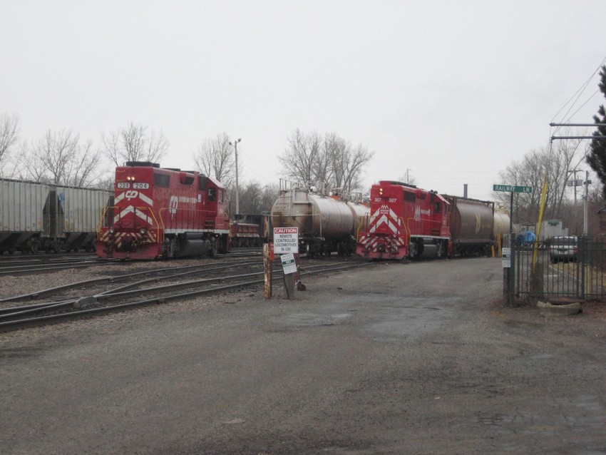 Photo of Vermont Railway's Burlington terminal