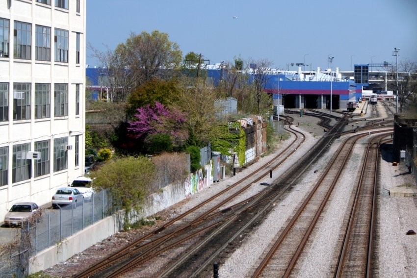 Photo of MBTA Commuter Rail Maintenance facility