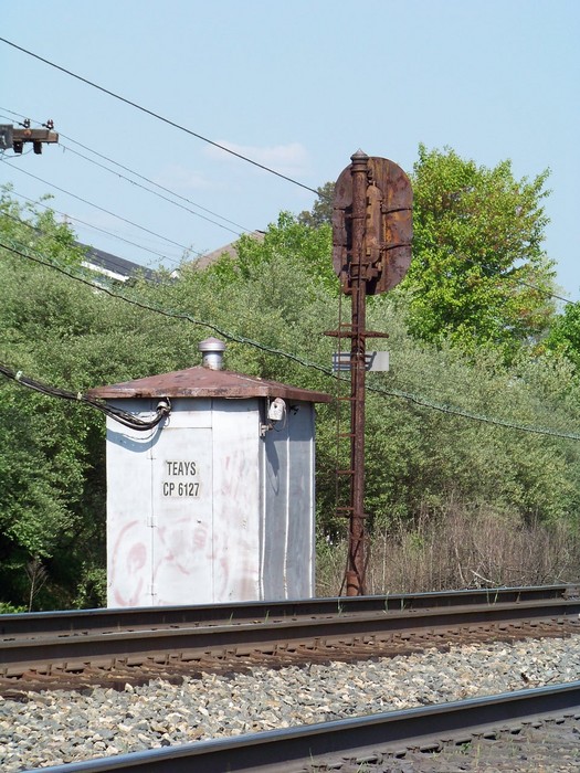Photo of C&O Westbound Signal at Teays Valley