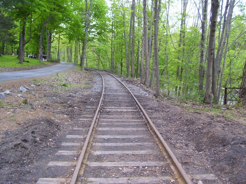 Photo of View West from MP 22.4, Former Iron Bridge Crossing.
