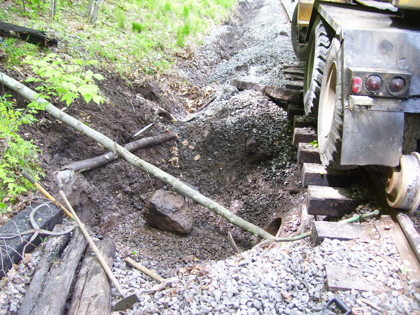 Photo of Opening a Culvert at MP 23.3