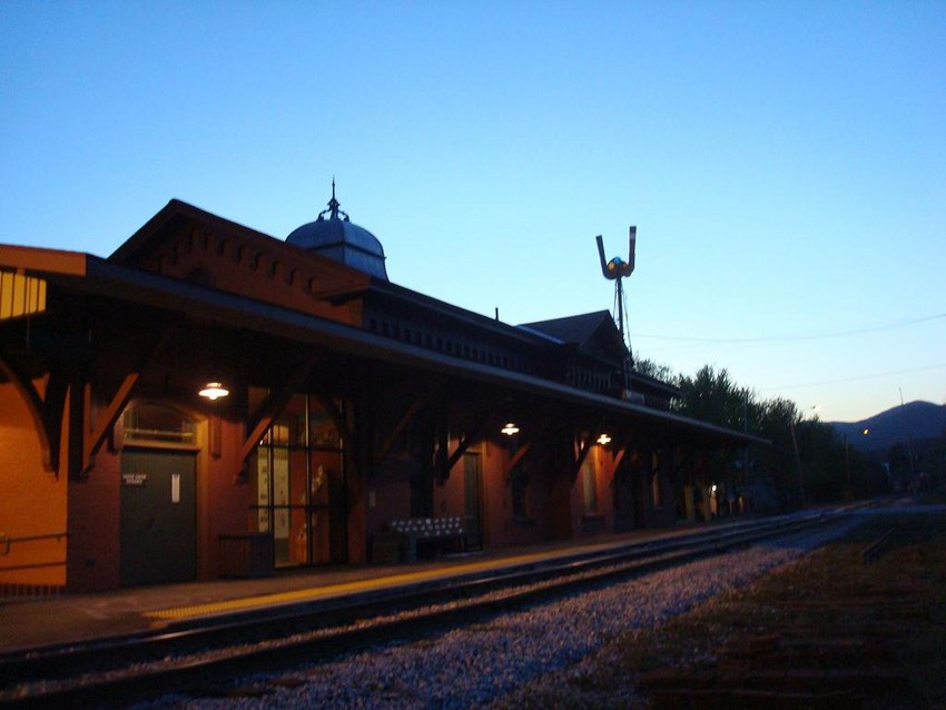 Photo of Waterbury VT station