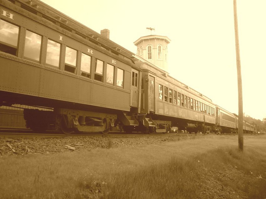 Photo of Passenger train stops at Canaan, CT