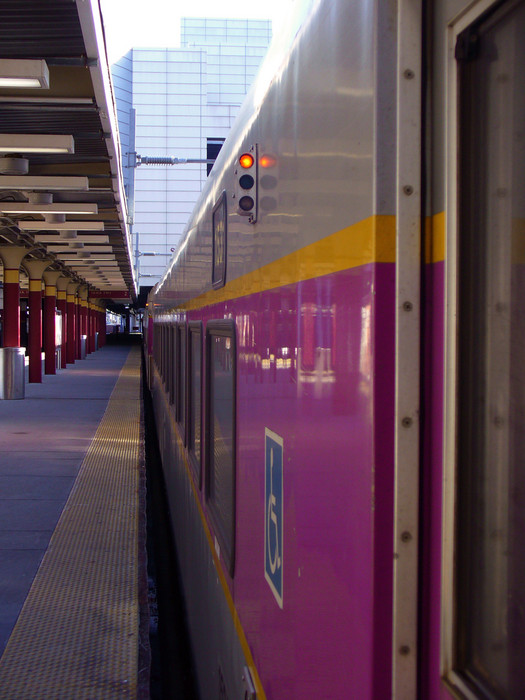 Photo of Commuter Rail coach at South Station