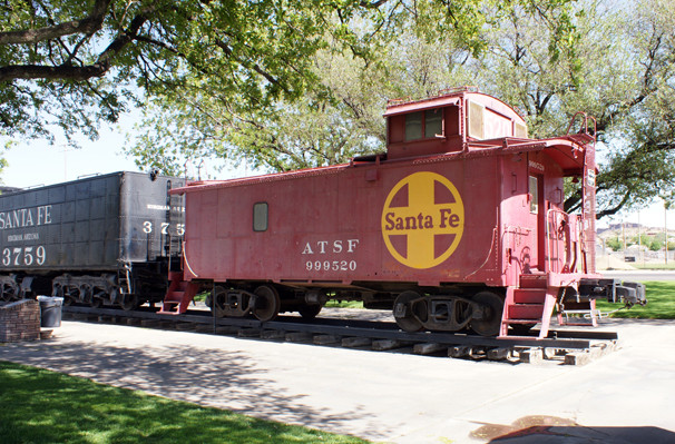 Photo of Santa Fe caboose In Kingman, AZ