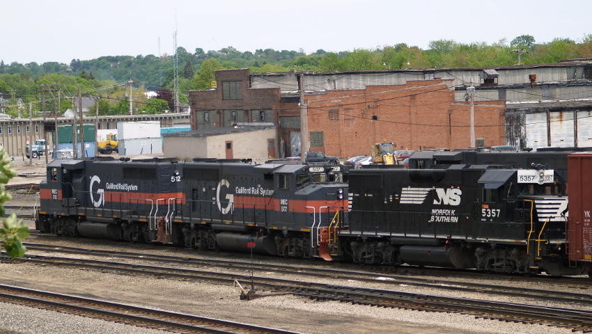 Photo of Guilford with Norfolk Southern in Rigby