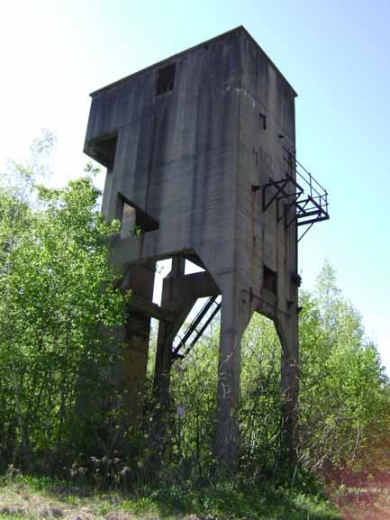 Photo of Coaling tower, B&A RR