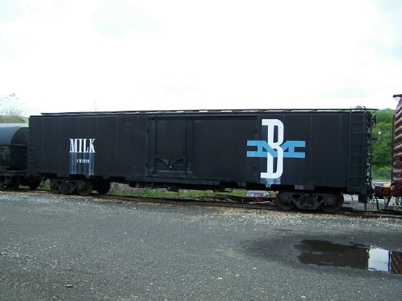 Photo of Boston and Maine Milk Car