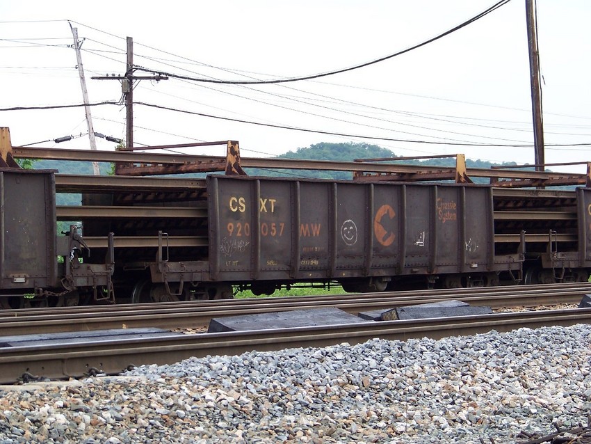 Photo of CSX # 920057 ( MOW Rail Train Gondola )