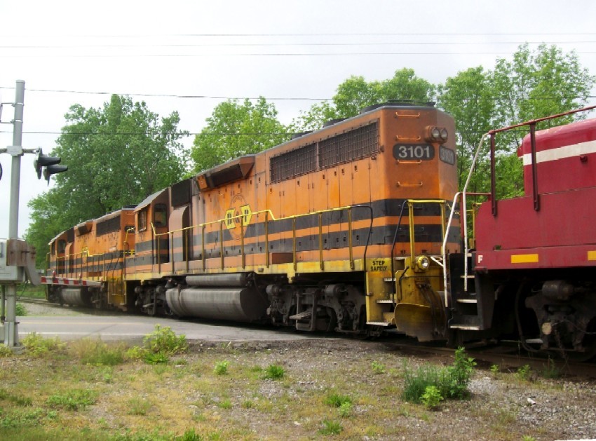 Photo of BPRR (Assigned to Rochester and Southern) 3101 GP40
