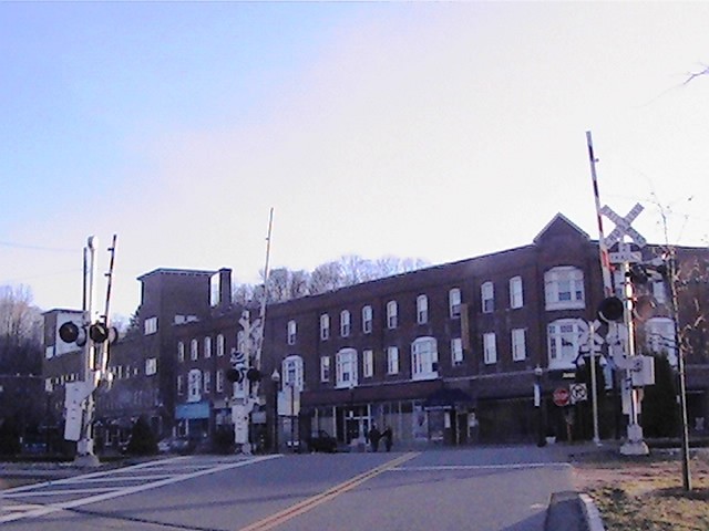 Photo of The White River Junction, Vermont Railway Crossing