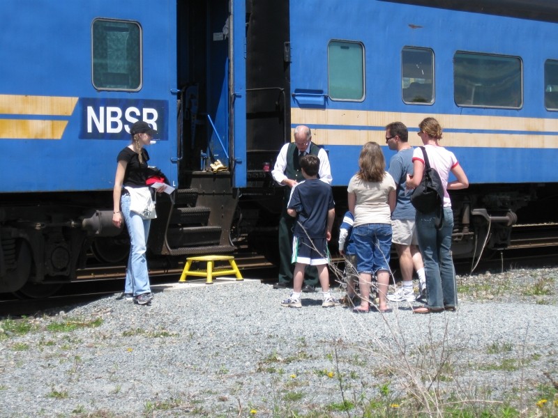 Photo of New Brunswick Southern passenger excursion