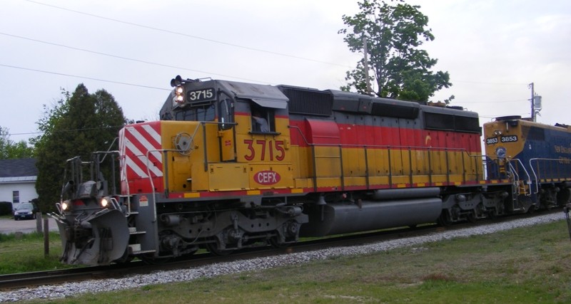 Photo of CEFX 3715 at Essex Junction VT