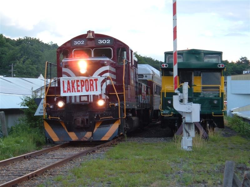 Photo of The Lakeport Train Heads North