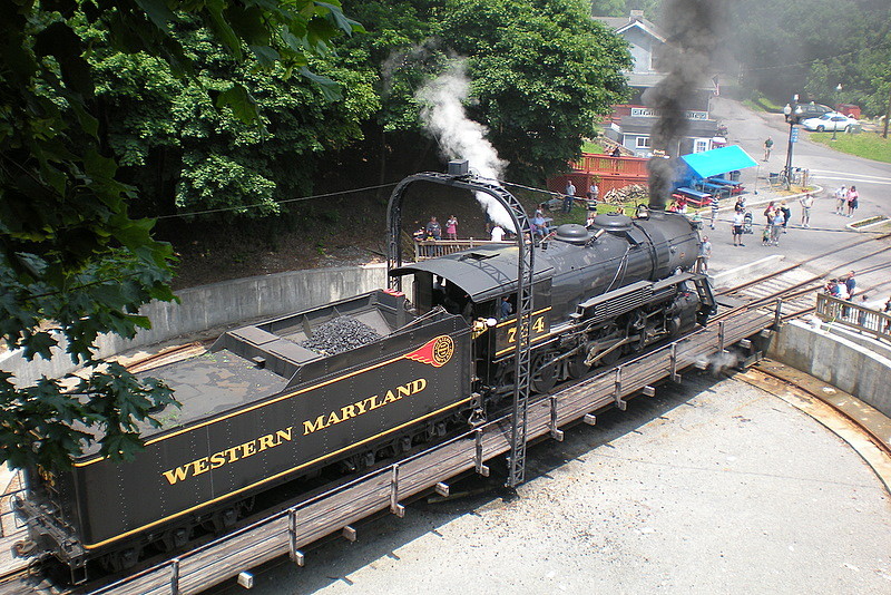 Photo of WMSR takes a spin.