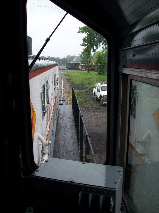 Photo of DL 1044  in Batavia ny. (Thanks to Luther Befro for letting me inside the cab)!