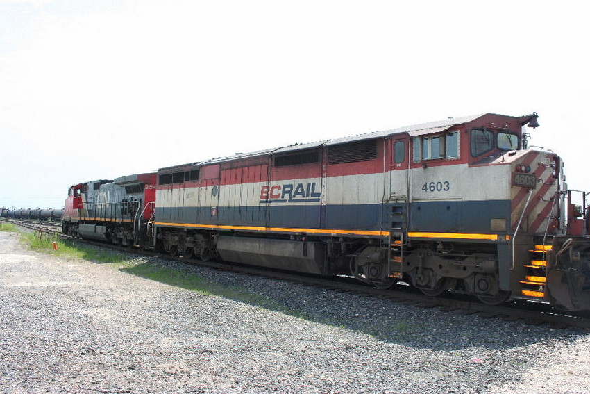 Photo of BC Rail 4603 at Symington Yard