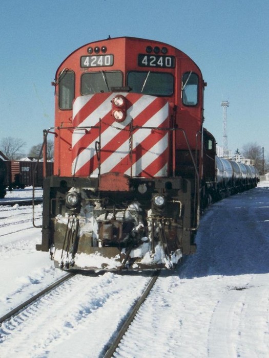 Photo of CN 4240 at Smiths Falls Ontario