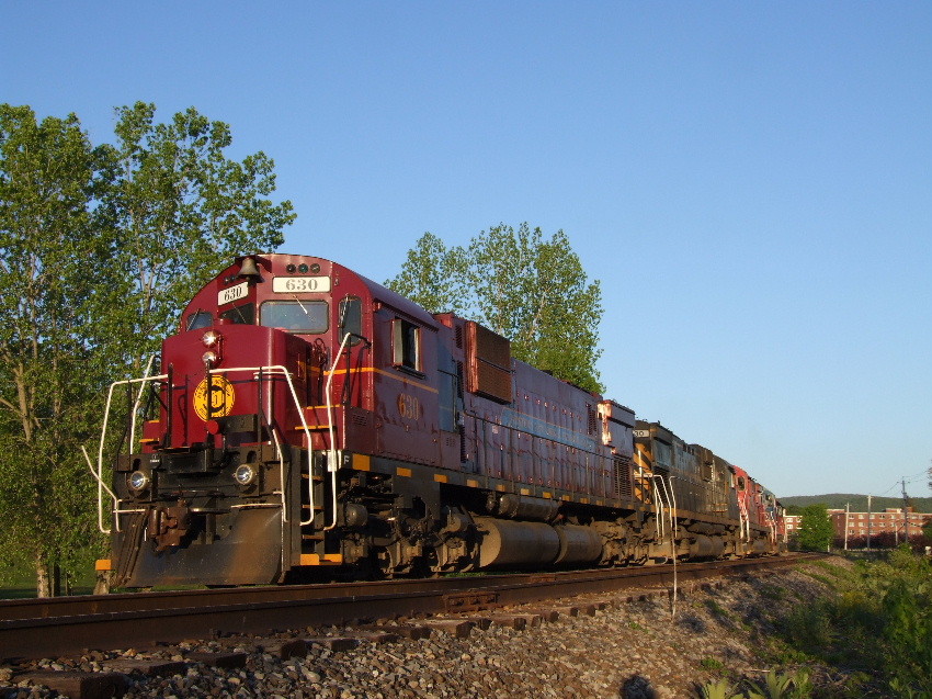 Photo of WNY&P Train 397 at Allegany NY