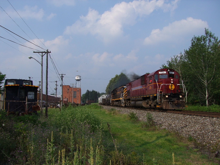 Photo of WNY&P train 397 at Blacks Corner Pa.