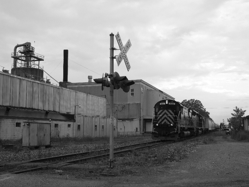 Photo of WNY&P train 398 at Union City Pa.