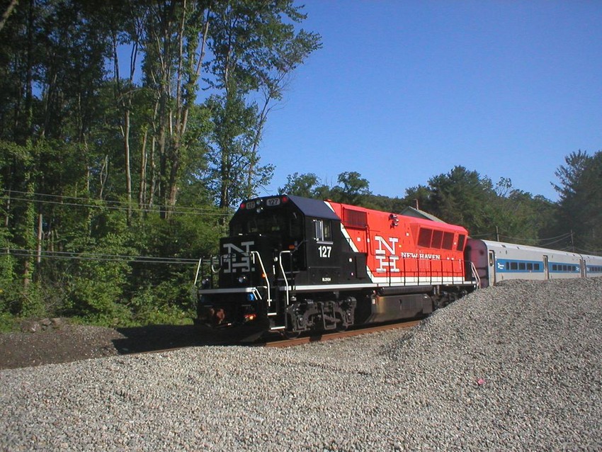 Photo of train 982 southbound at Dykemans heading for Brewster