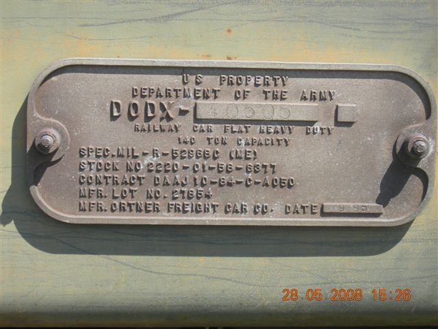 Photo of builders plate