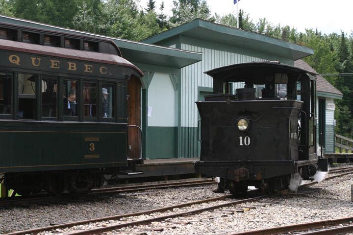 Photo of Another view of the locomotive running around