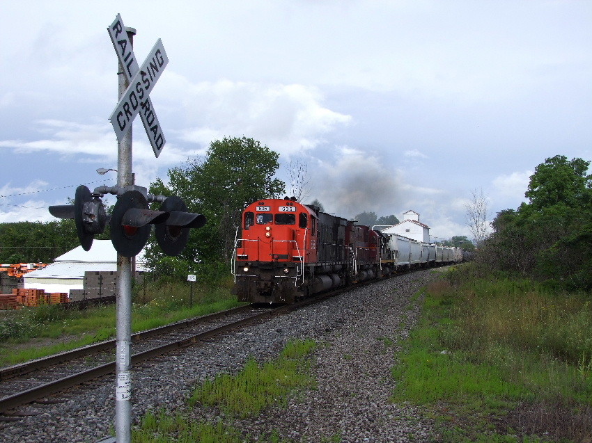 Photo of WNY&P train 397 at Cambridge Springs Pa.