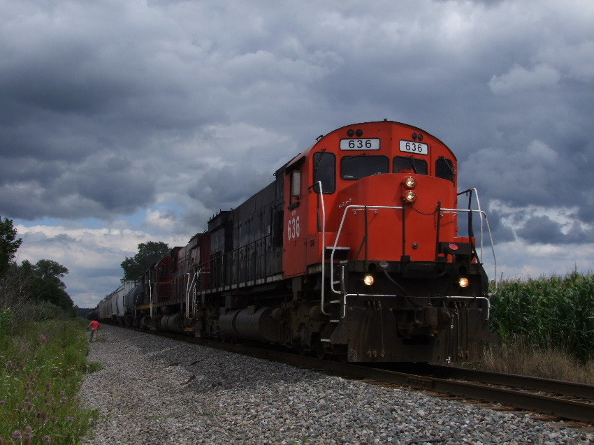 Photo of WNY&P train 397 at Corry Pa.