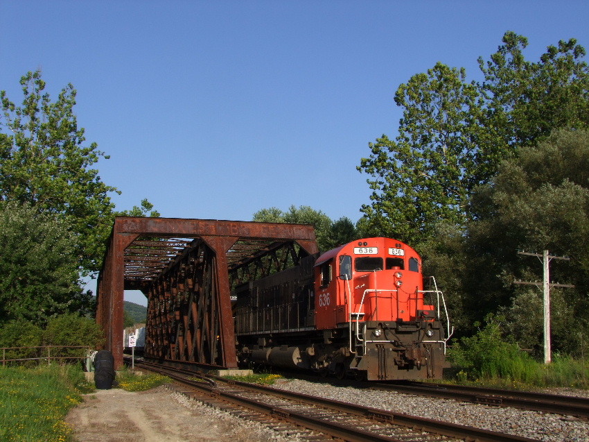Photo of WNY&P train 397 at WC Salamanca NY