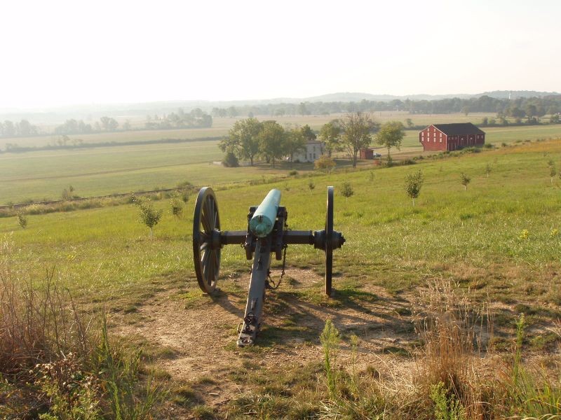 Photo of Former Reading line at Gettysburg