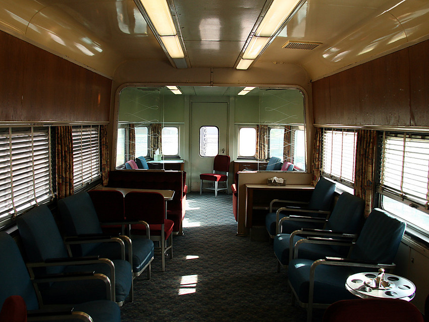 Photo of PRR Observation Car 'Mountain View' Interior