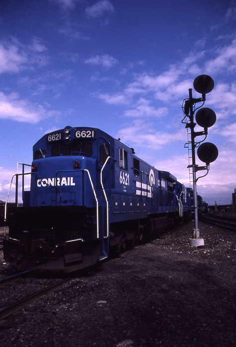 Photo of Conrail 6621 at CP45, Worcester, MA