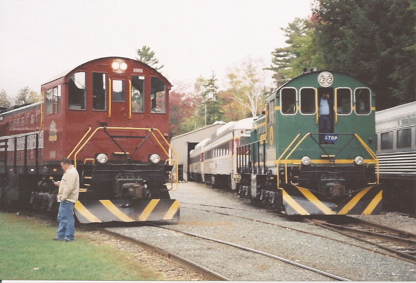 Photo of Plymouth & Lincoln Railroad Alco S-1's