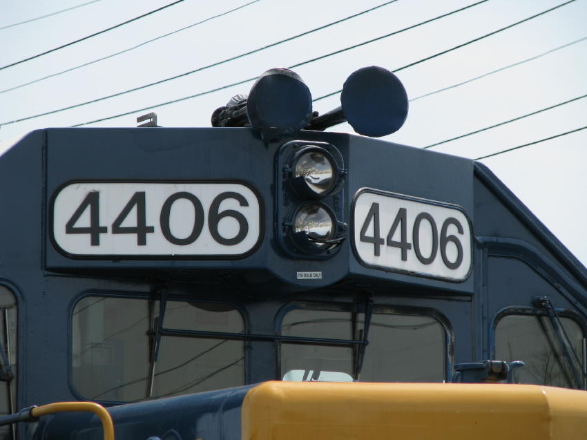 Photo of A CSX locomotive at the yard in Paulsboro, NJ