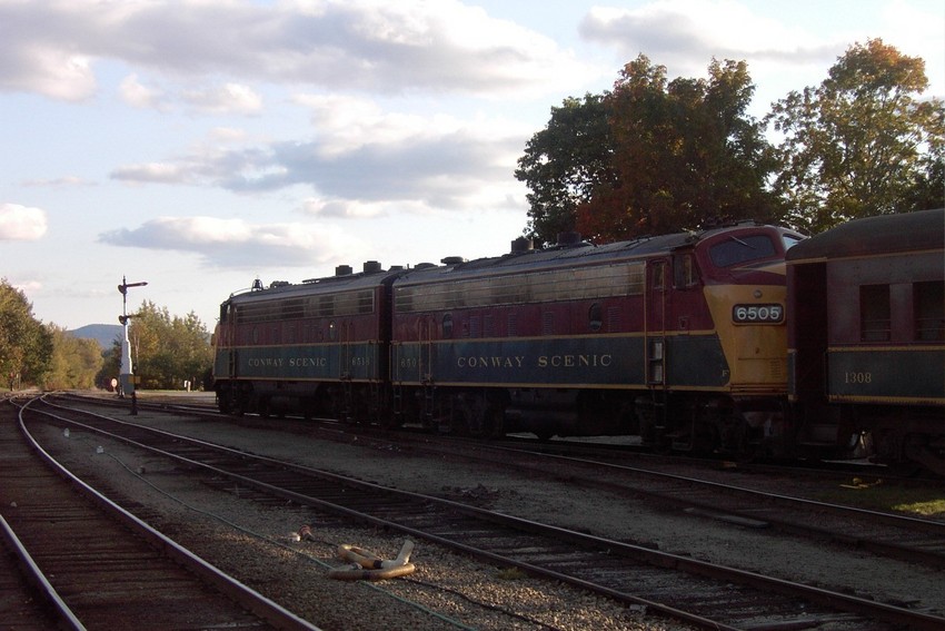 Photo of CSRR F9s at North Conway