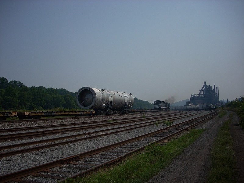 Photo of Products heat exchanger on a ns constist from port reading PA