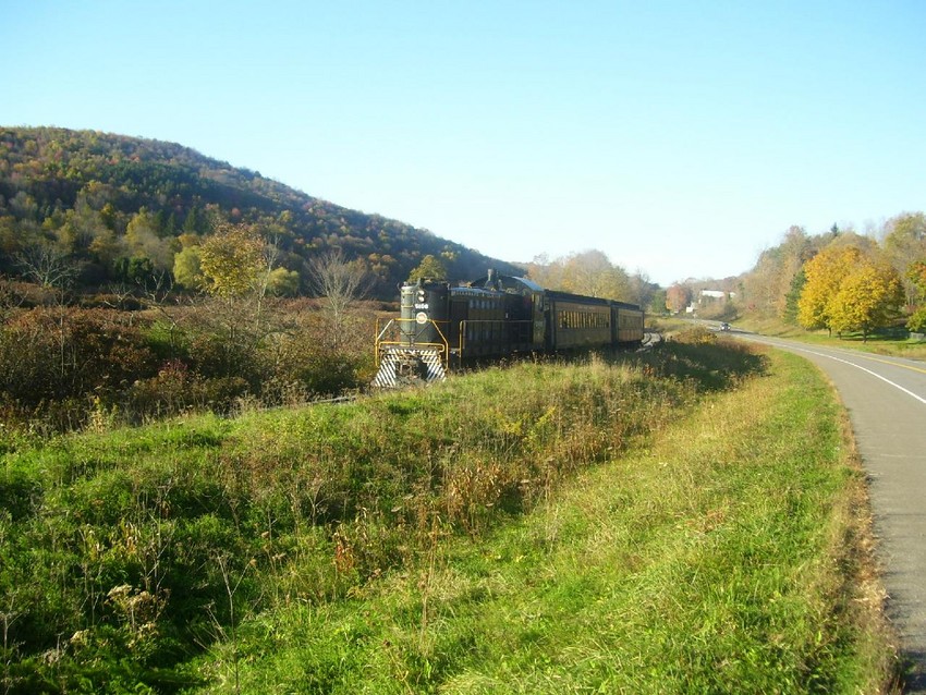 Photo of DURR Catskill Mountain Branch Train West of Kellys Corners, NY