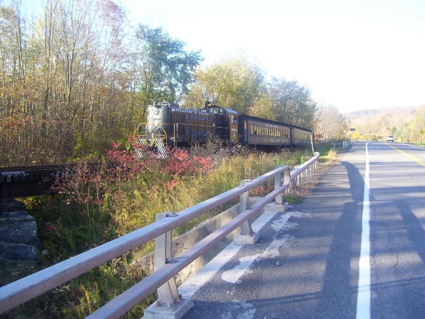 Photo of DURR Catskill Mountain BRanch Train Near Kelly's Corners, NY